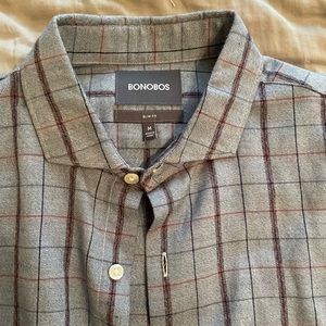 Bonobos slim fit medium dress shirt